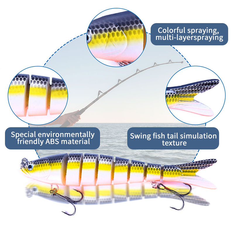 Multi Jointed Sinking Bait