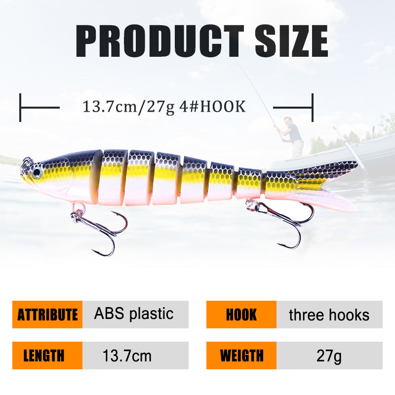 Multi Jointed Sinking Bait