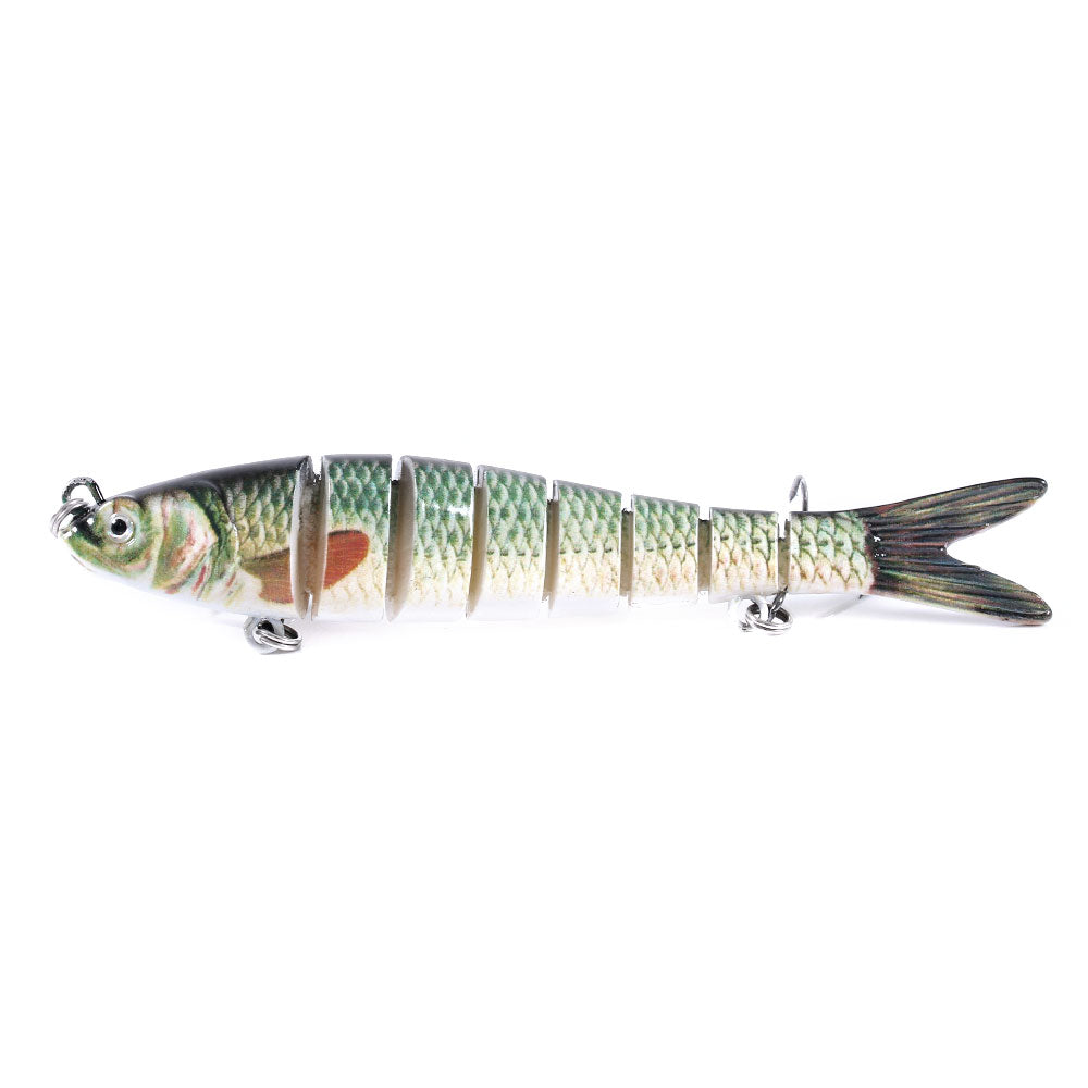 10CM 11.4G 8-Sectons Jointed Swimbait Lure