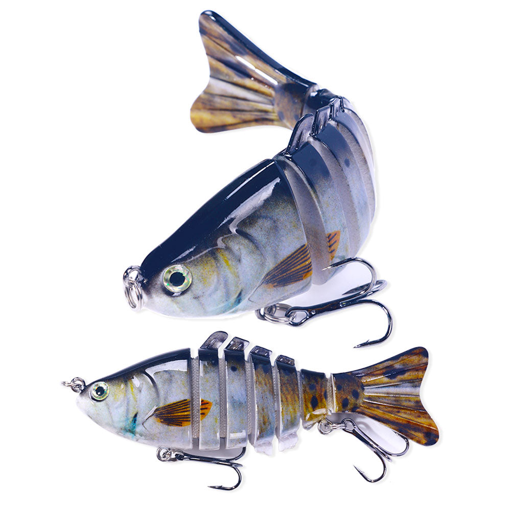 9.7CM 14.5G 7-Segments Multi Jointed Bait