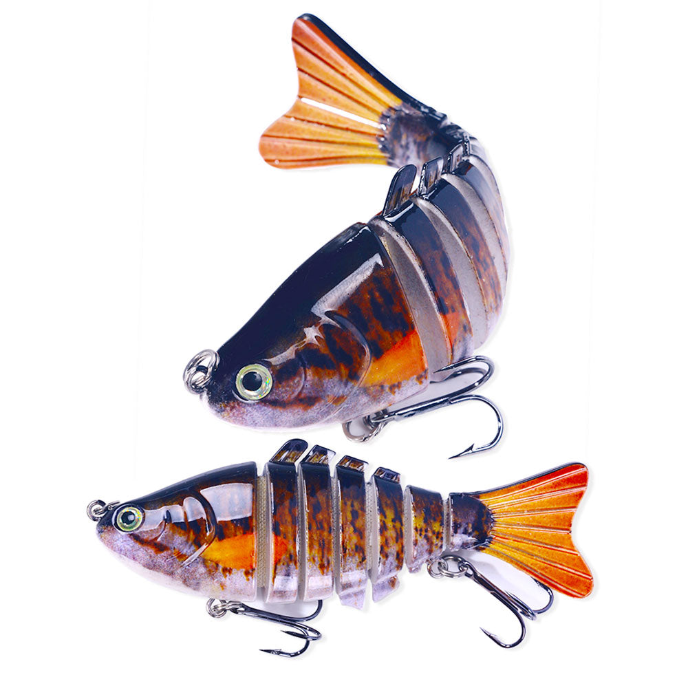 9.7CM 14.5G 7-Segments Multi Jointed Bait