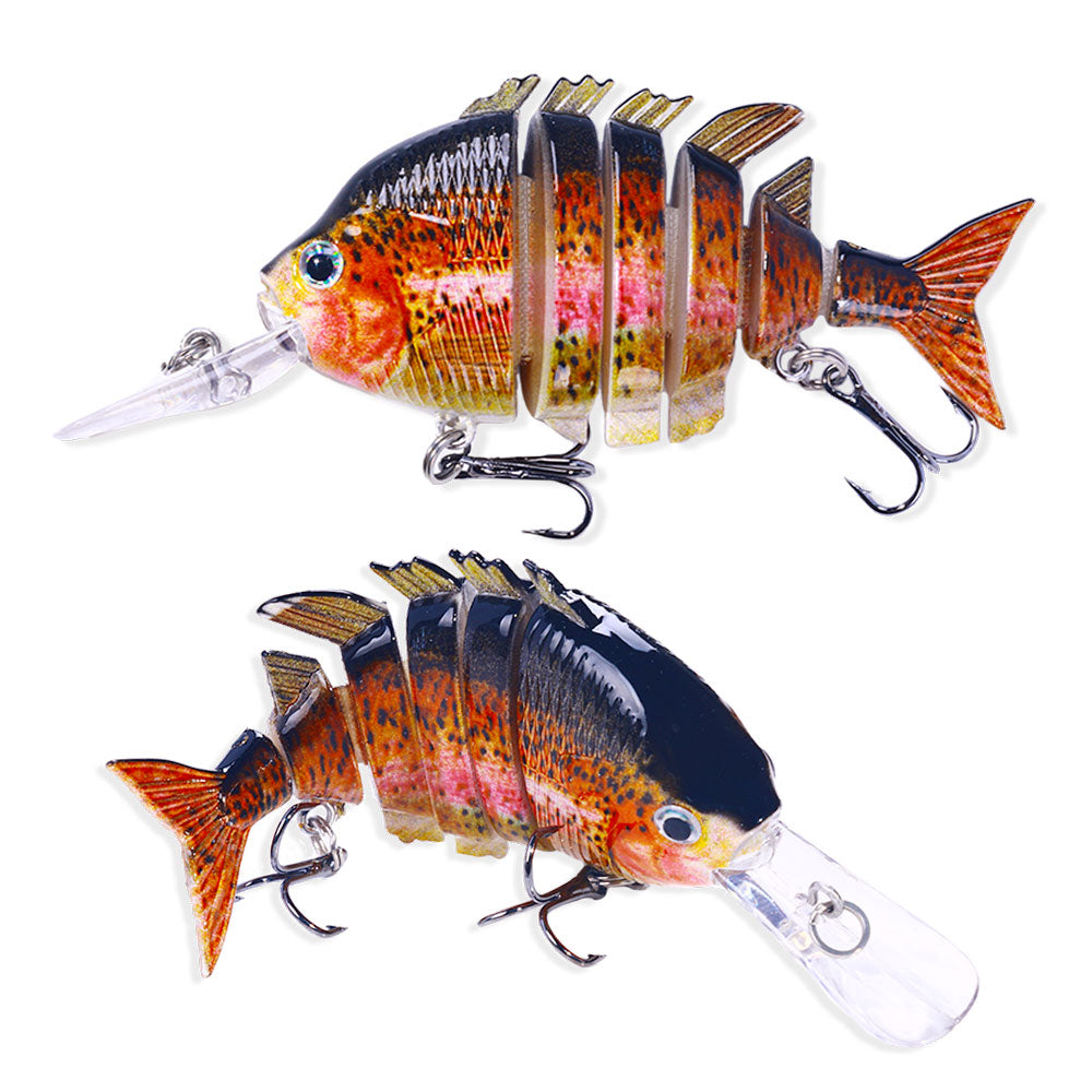 10CM 16.5G 8-Segments Multi Jointed Bait