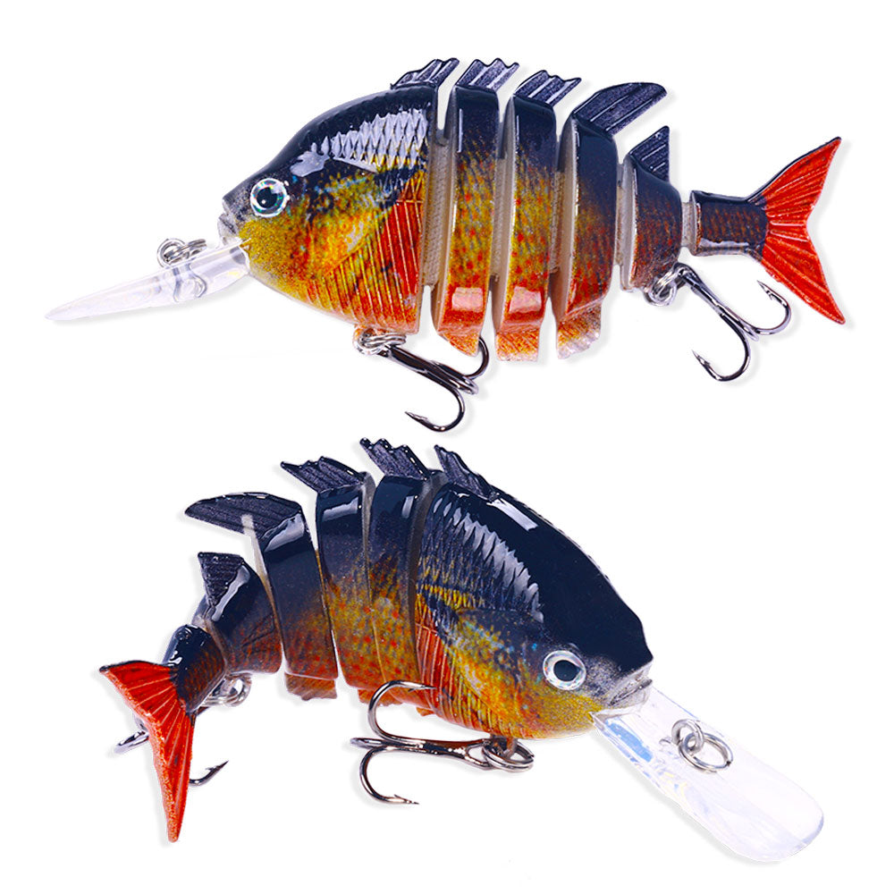 10CM 16.5G 8-Segments Multi Jointed Bait