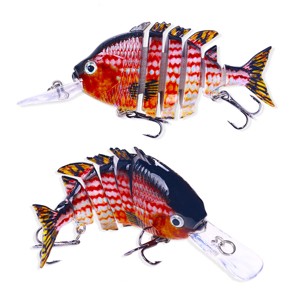 10CM 16.5G 8-Segments Multi Jointed Bait