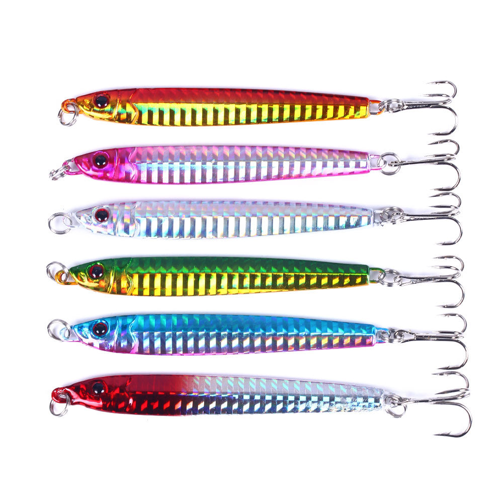 4 5/7in 1.05oz Lead Bait 6pcs/set