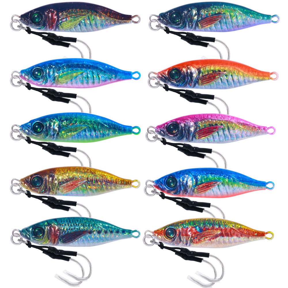 30G 40G 60G 80G Metal Lead Jigs