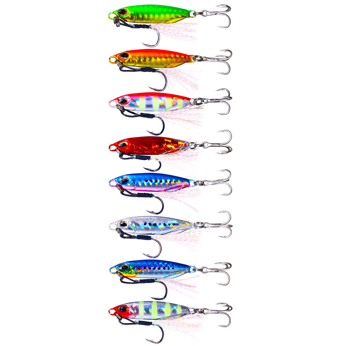16G 32G Slow Sinking Lead Jig Hook Lures