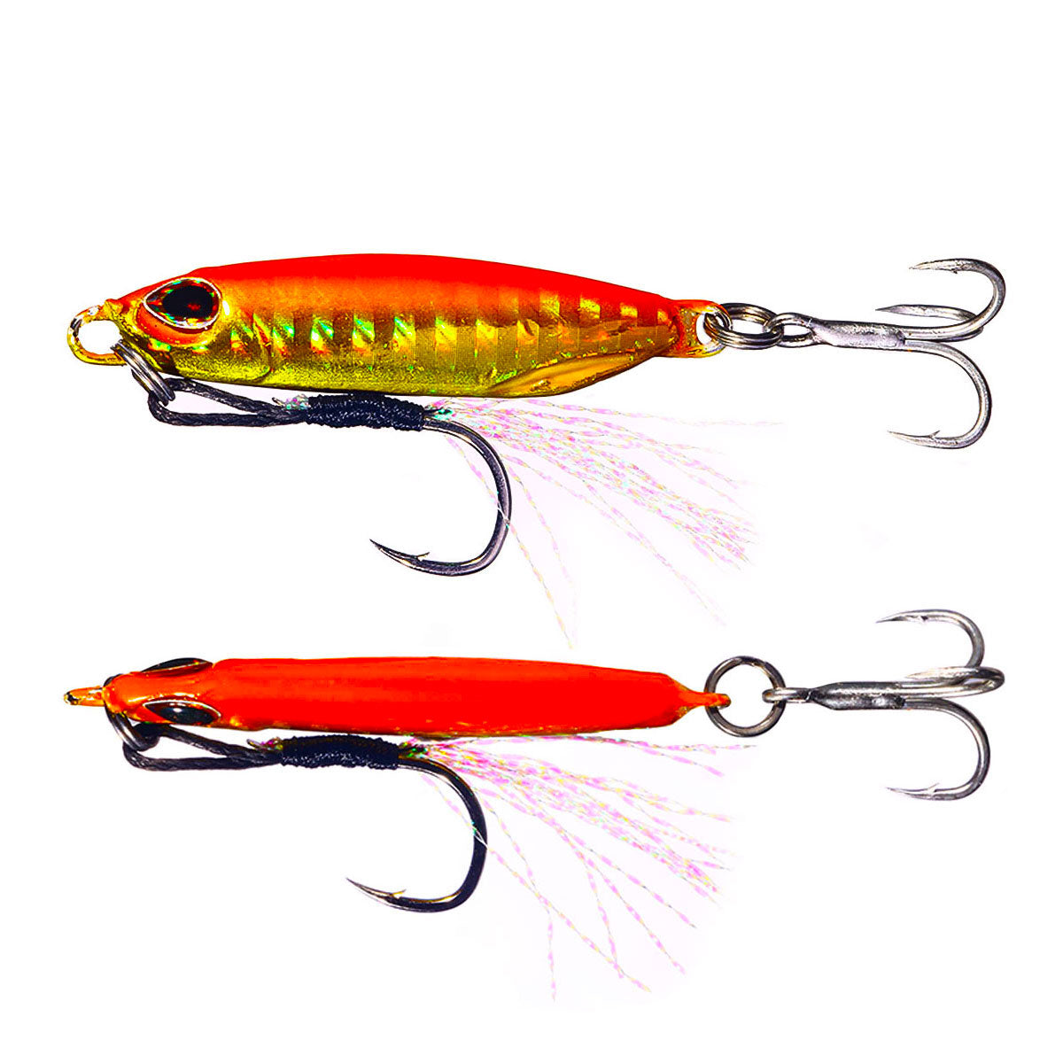 16G 32G Slow Sinking Lead Jig Hook Lures