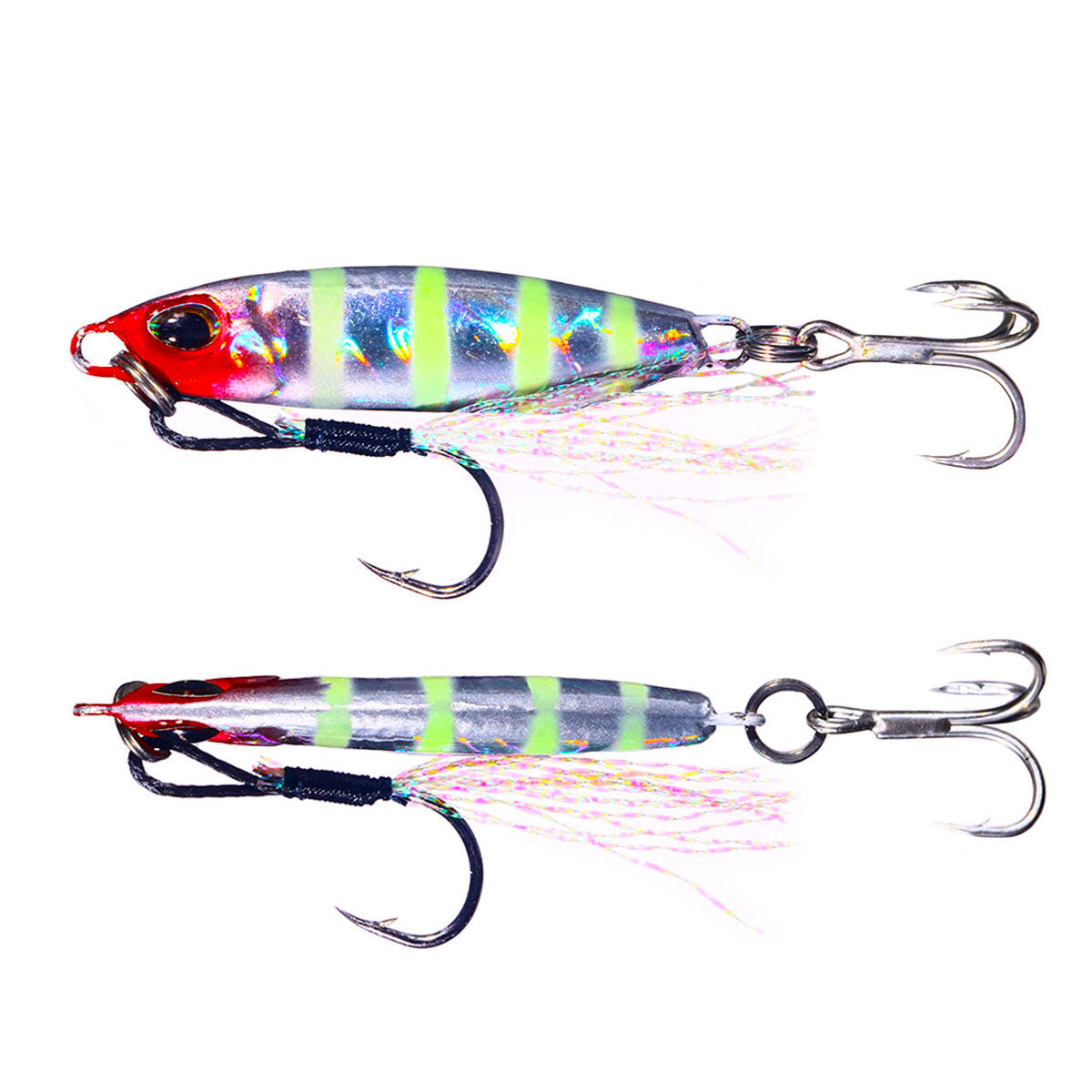 16G 32G Slow Sinking Lead Jig Hook Lures