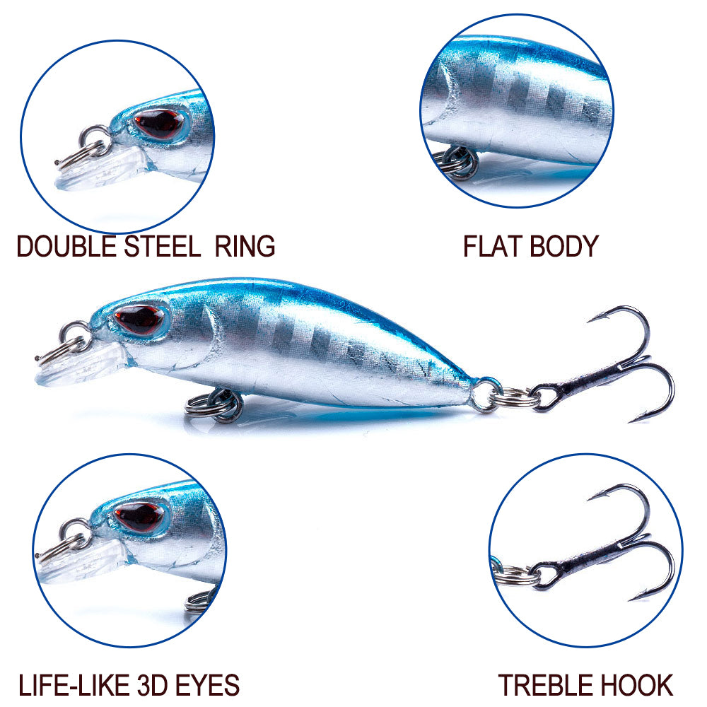 1 4/7in 1/14oz Minnow Lures