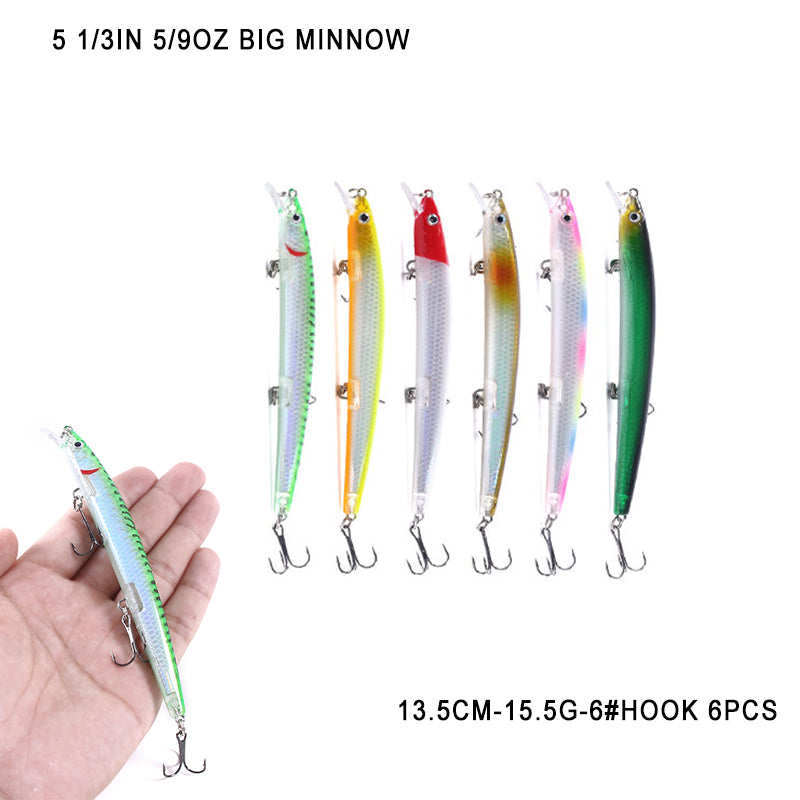 Minnow Lure Sets For Bass Fishing