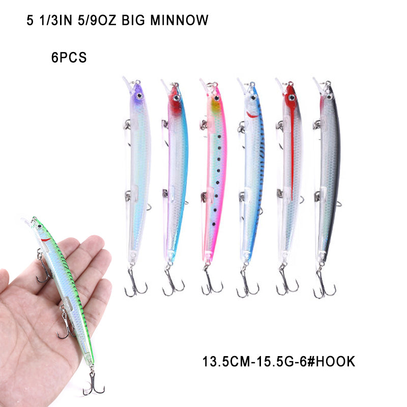 Minnow Lure Sets For Bass Fishing