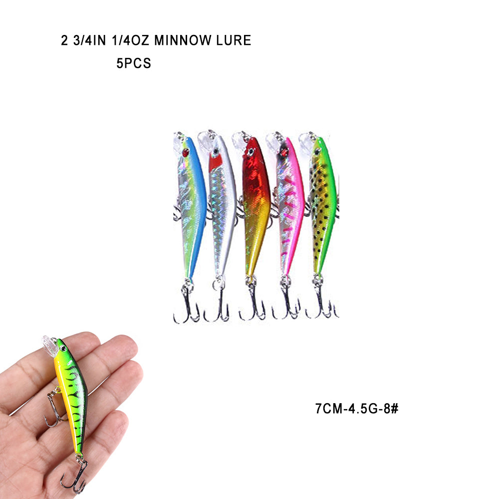 Minnow Lure Sets For Bass Fishing