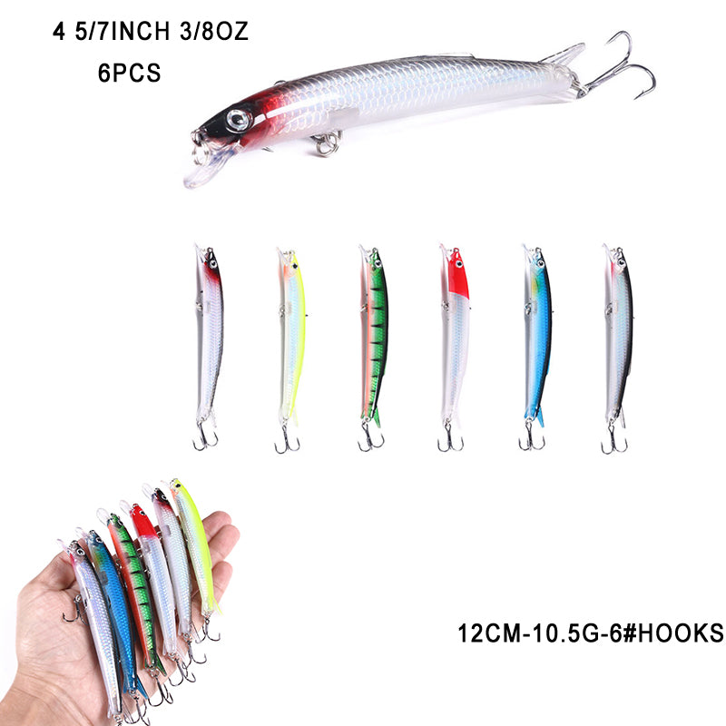 Minnow Lure Sets For Bass Fishing