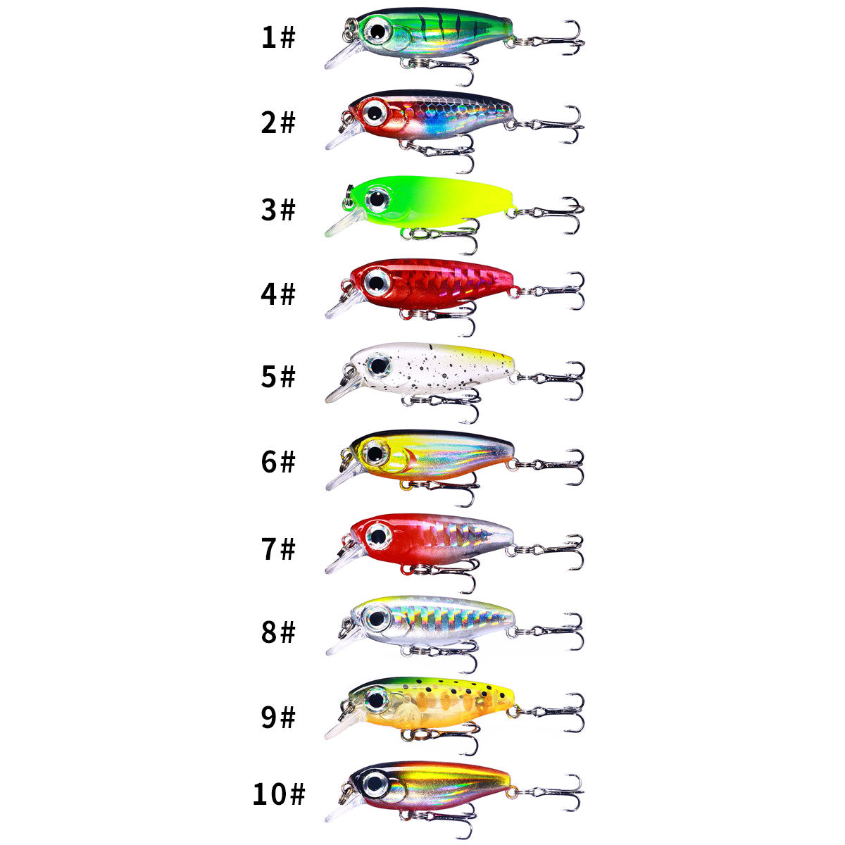3.8CM 2.8G Minnow Lure All Swim Layer