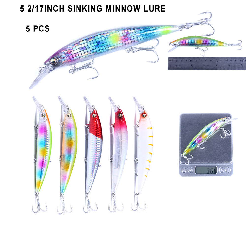 Laser Saltwater Minnow Lure Baits