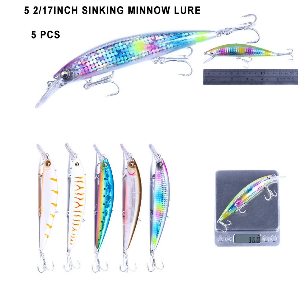 Laser Saltwater Minnow Lure Baits