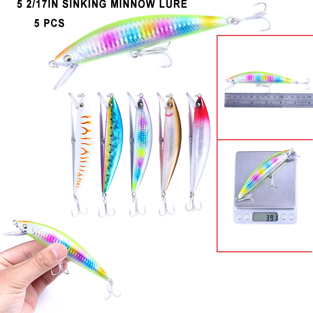 Laser Saltwater Minnow Lure Baits