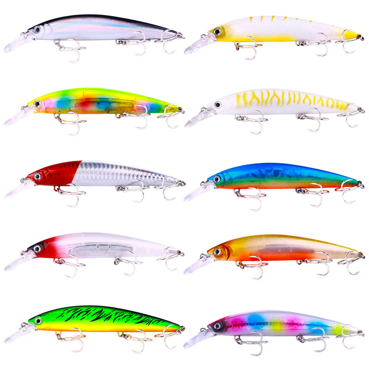 13CM 36G Sinking Deep Diving Minnow