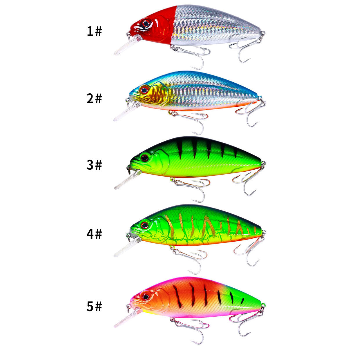 9.5CM 12CM Slow Sinking Minnow Lure