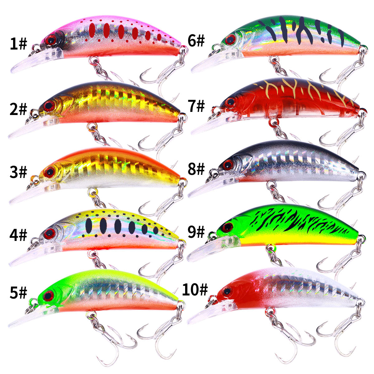 6CM 5.5G Sinking Minnow Lure MI504