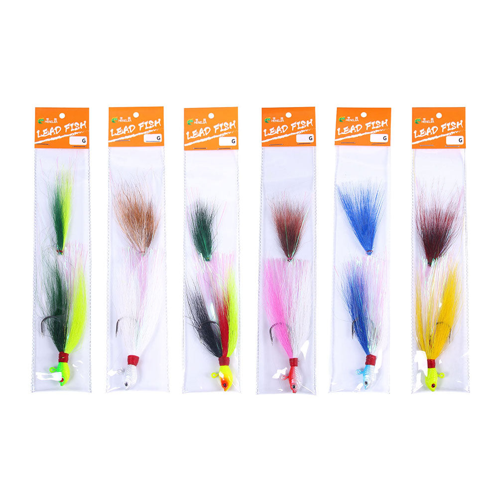 Bucktail Jig Hook Multi Size