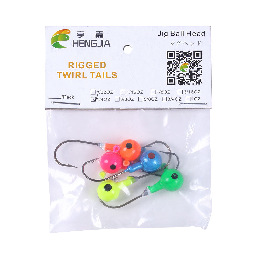 Jig Head Hook Mix Color