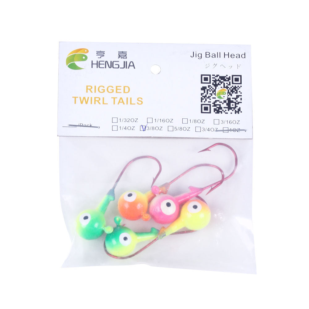 Jig Head Hook Mix Color
