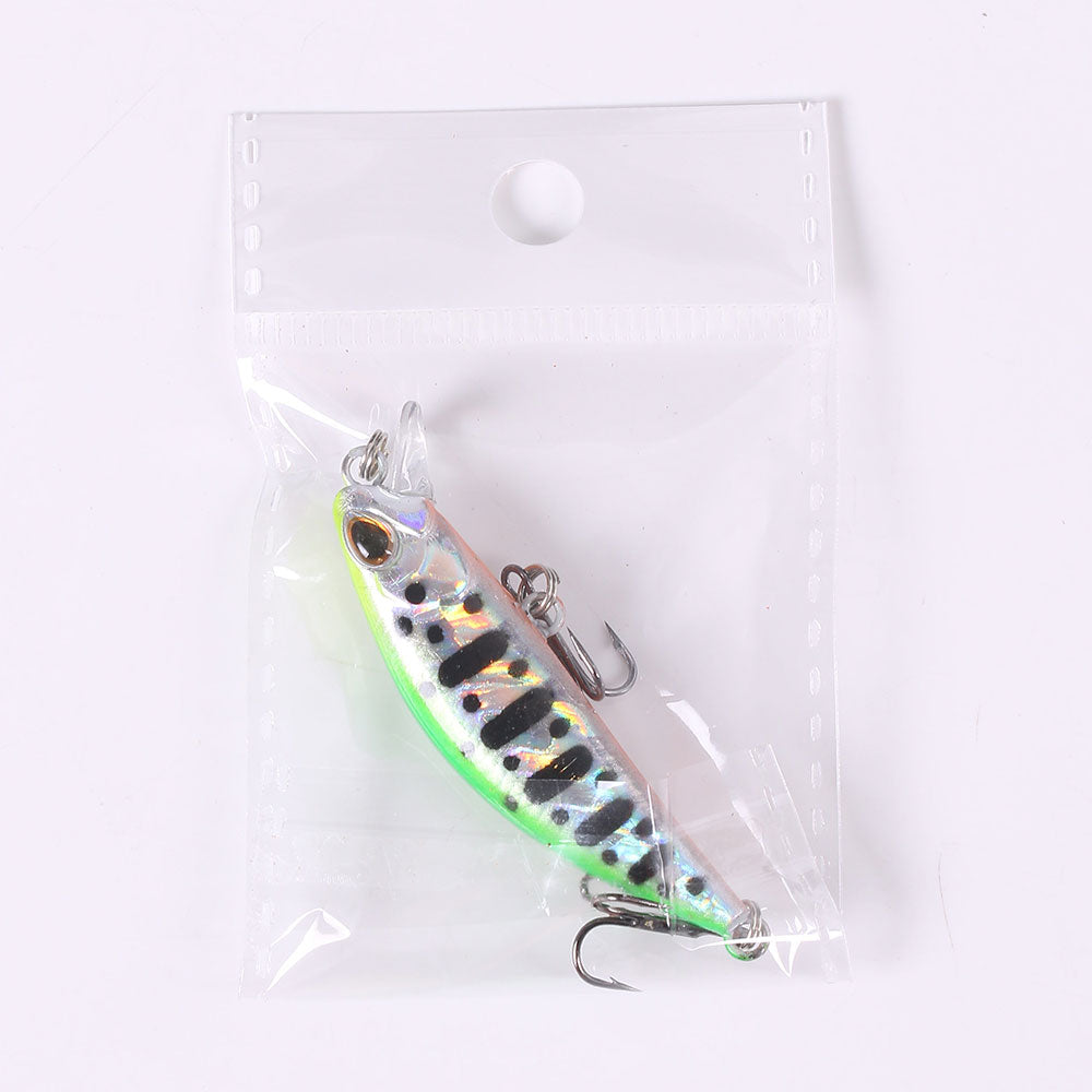 2 1/2in 1/5oz Sinking Minnow Lure Bait