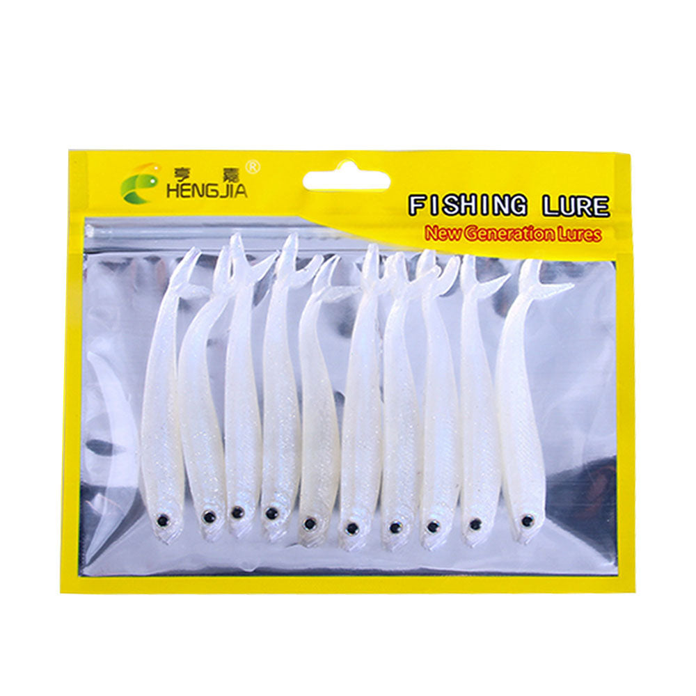 3.34'' 0.09oz Soft Silicone Split Tail Lure