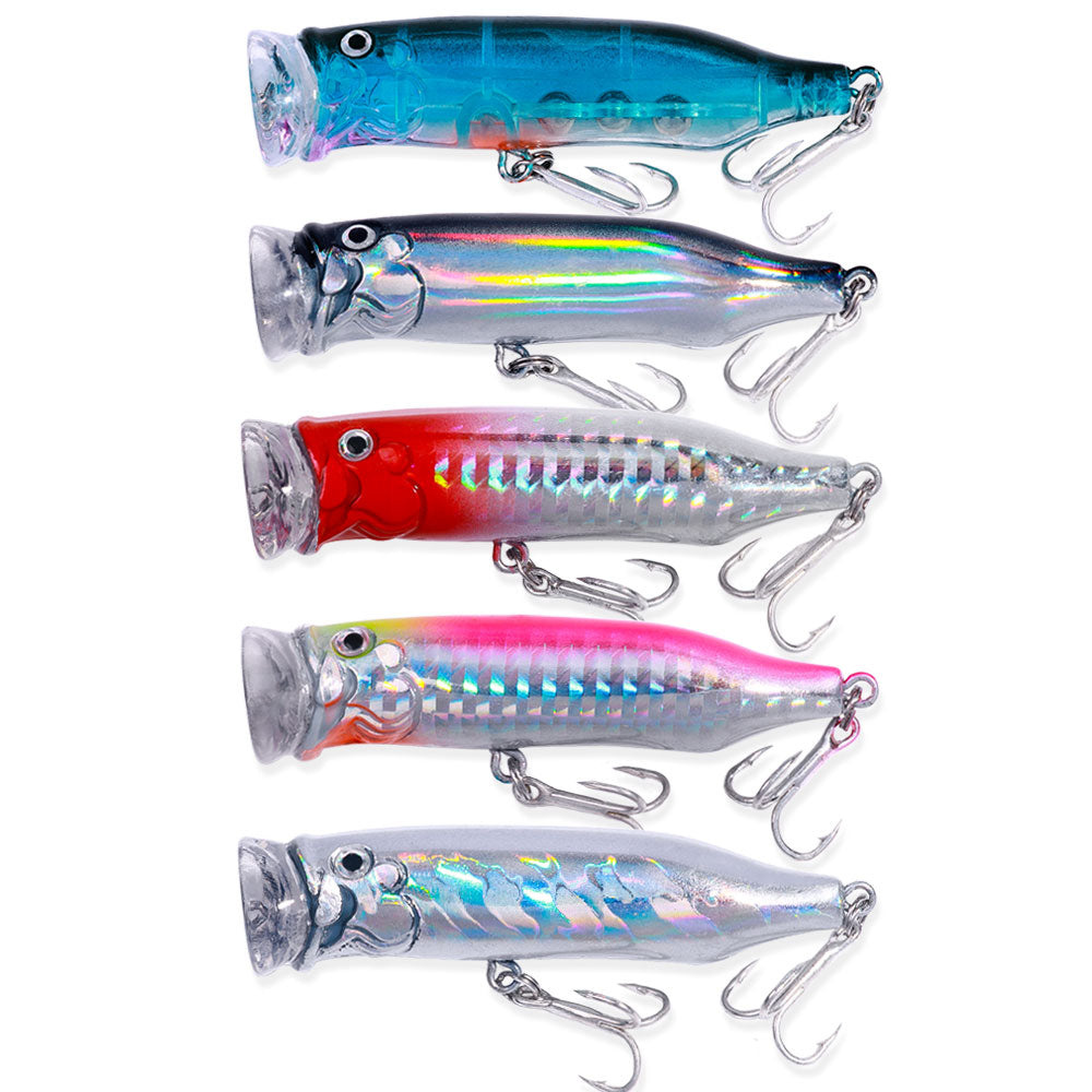 bulk fishing lures from china 7.2CM 9.5G HENGJIA Popper Fishing Lures For Bass – Hengjia fishing gear