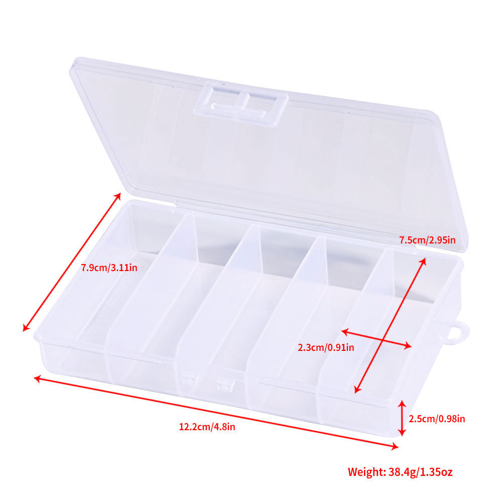 5 Compartments Fishing Box QT053