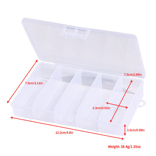5 Compartments Fishing Box QT053