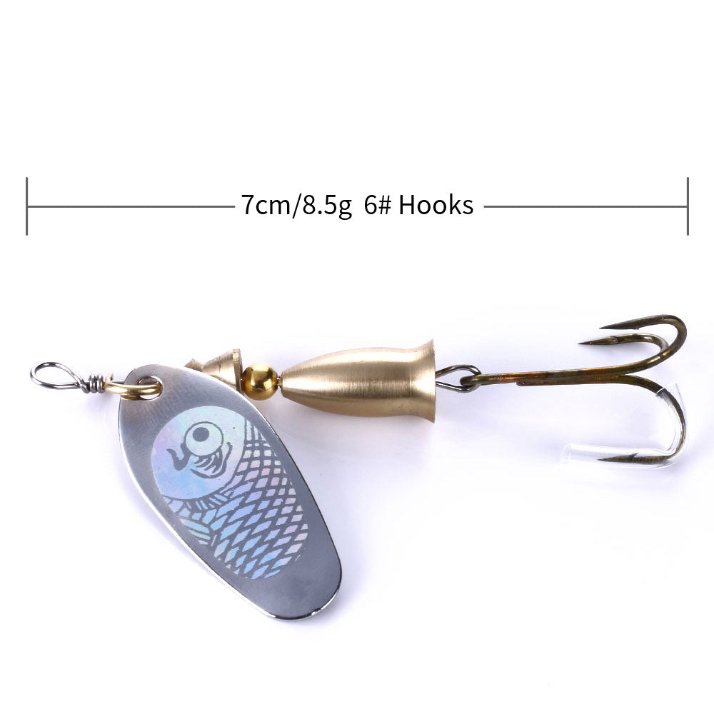 Spinner Fishing Lure Metal Bait