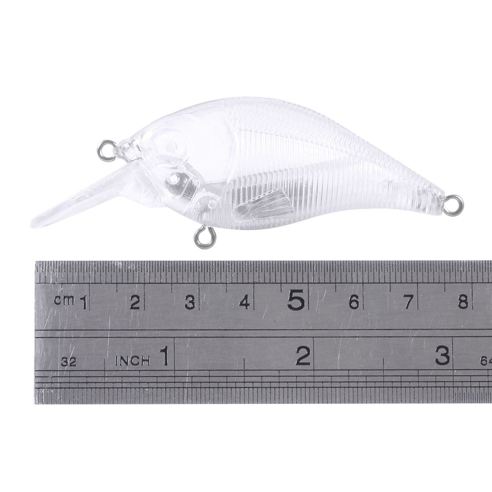 3 inch 4/11 oz Unpainted Crankbait Blank Bodies