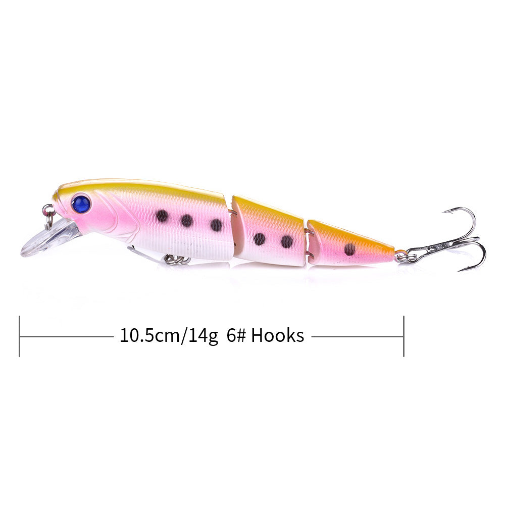 4 1/5in 1/2oz Jointed Minnow Lure