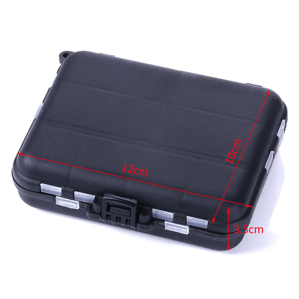 9/12 Compartments Fishing Tackle Box QT062