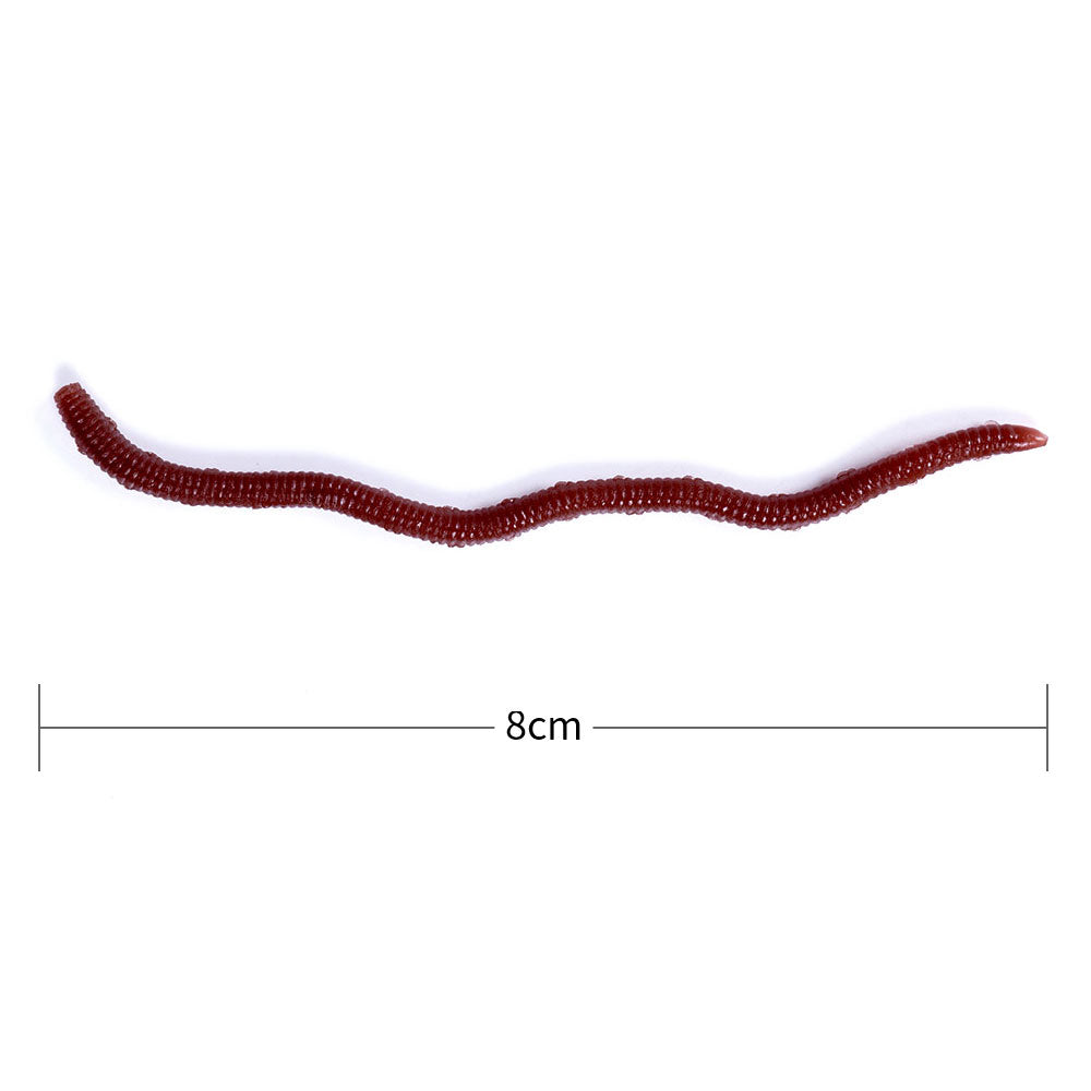 Soft Lure Earthworm Bait 50pcs/lot