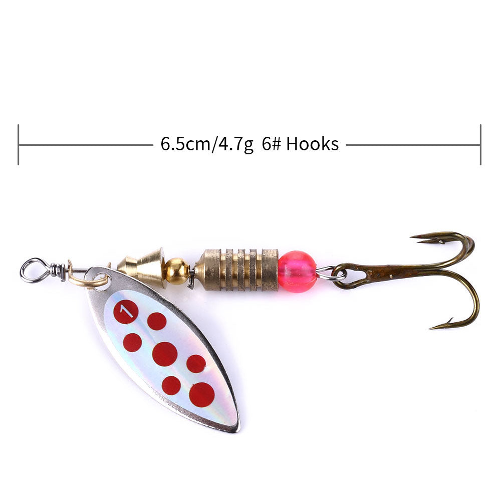 Spinner Fishing Lure Metal Bait