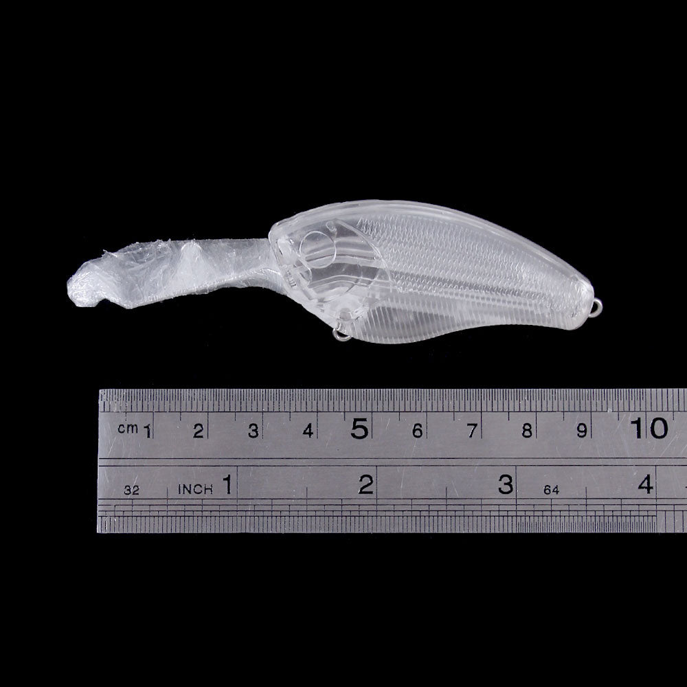 3 1/2 inch 3/7 oz Unpainted Long Lip Crankbait Blank Bodies