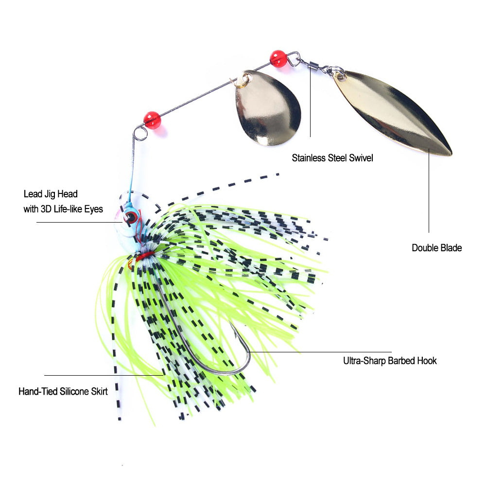 Spinnerbait Swimbait Bass Lure