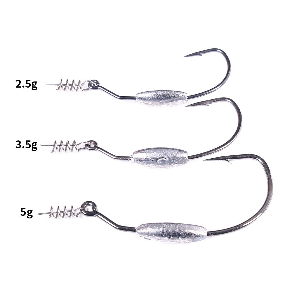 1.92''/2.16''/2.40''Underspin Jig Heads Hook