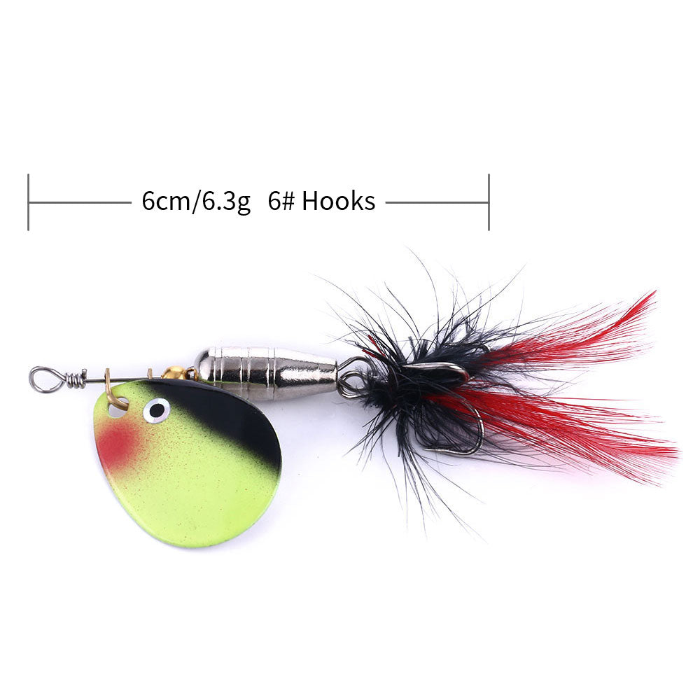 1 7/9in 1/4oz Spinner Metal Lure