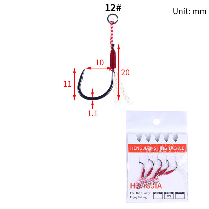 Fishing Assist Hooks Slow Fast Jigs