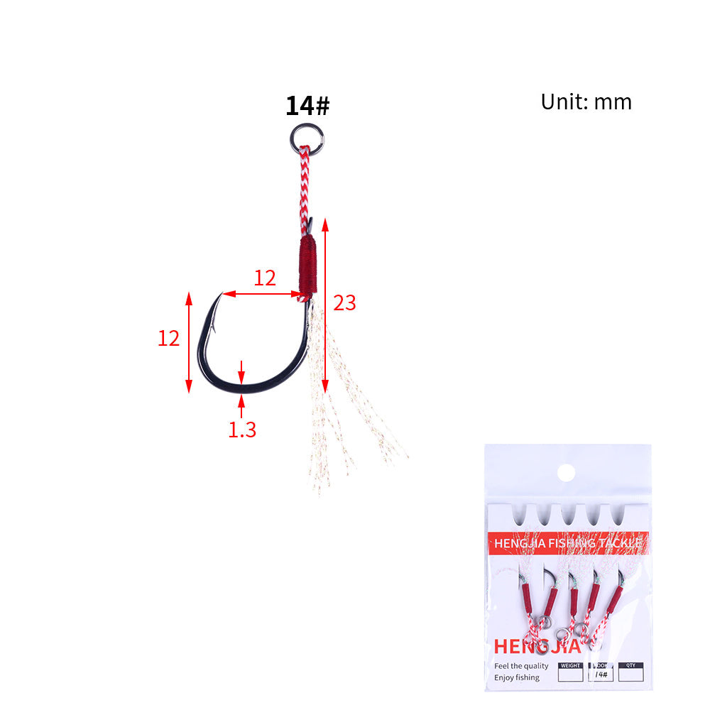 Fishing Assist Hooks Slow Fast Jigs