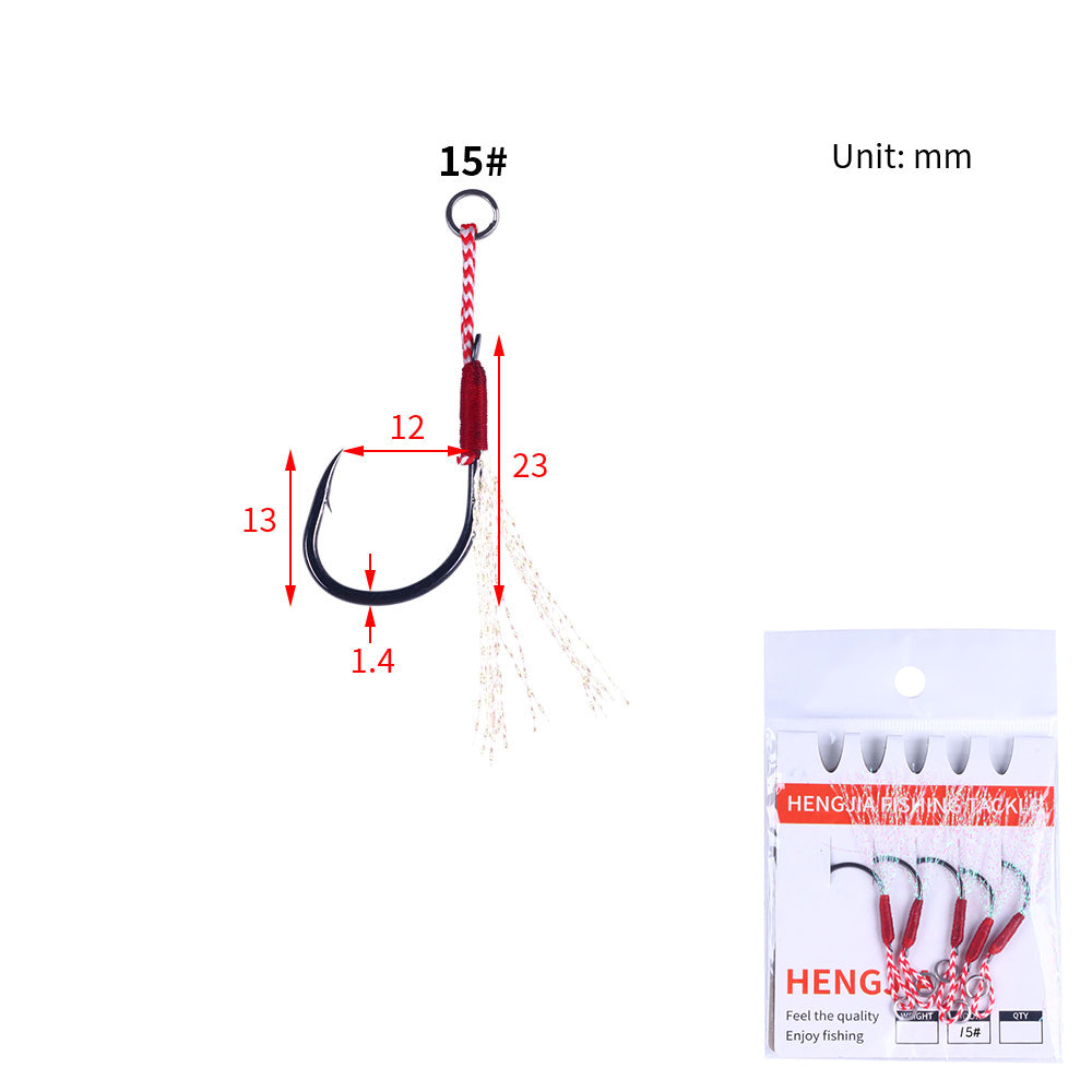 Fishing Assist Hooks Slow Fast Jigs