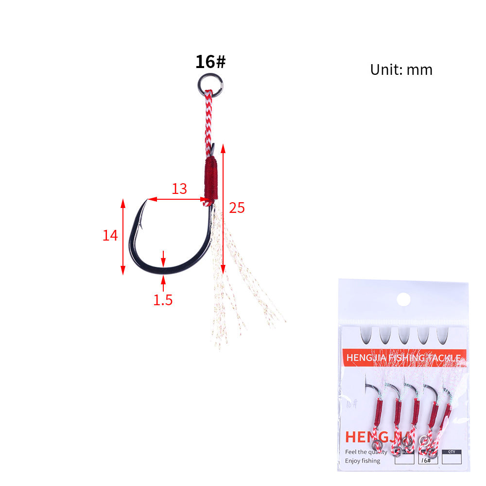 Fishing Assist Hooks Slow Fast Jigs