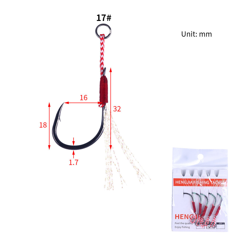 Fishing Assist Hooks Slow Fast Jigs