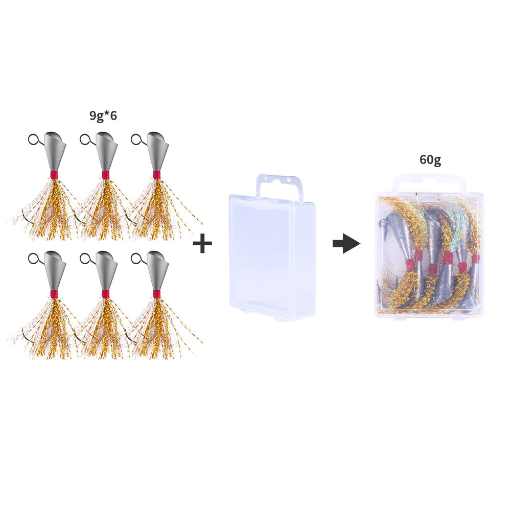 Jig Head Hook Mix Color