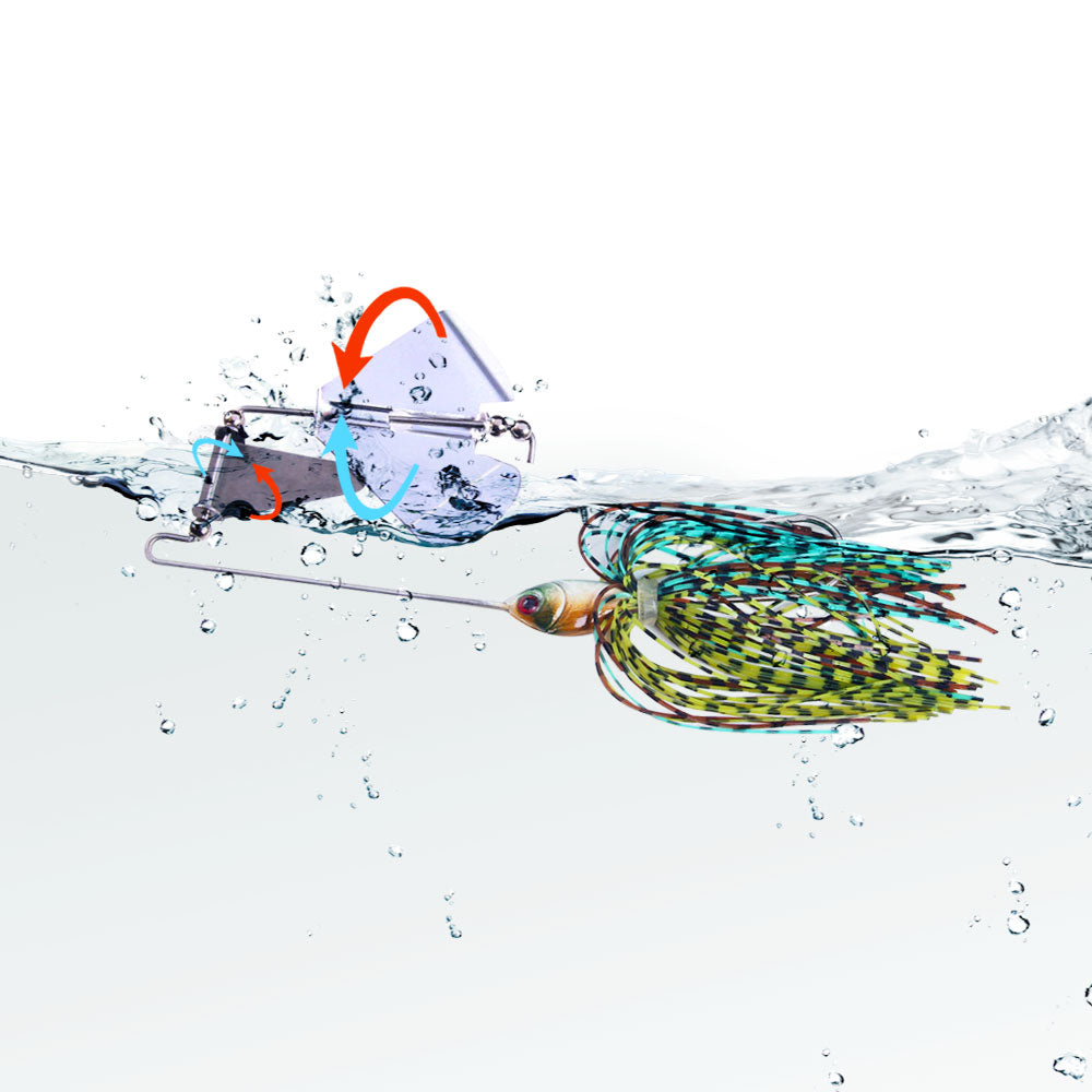 Buzzbaits Spinnerbaits with Skirts